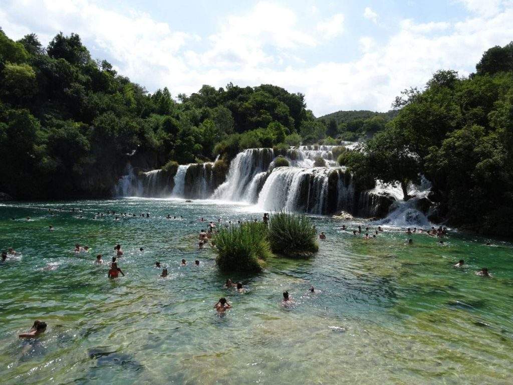 Cascada Skradinski Buk, Croacia