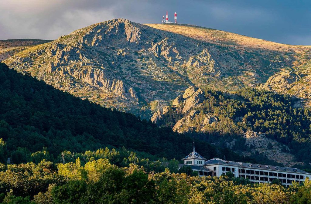 La Bola del Mundo en el Parque Nacional de la Sierra de Guadarrama, Madrid, España