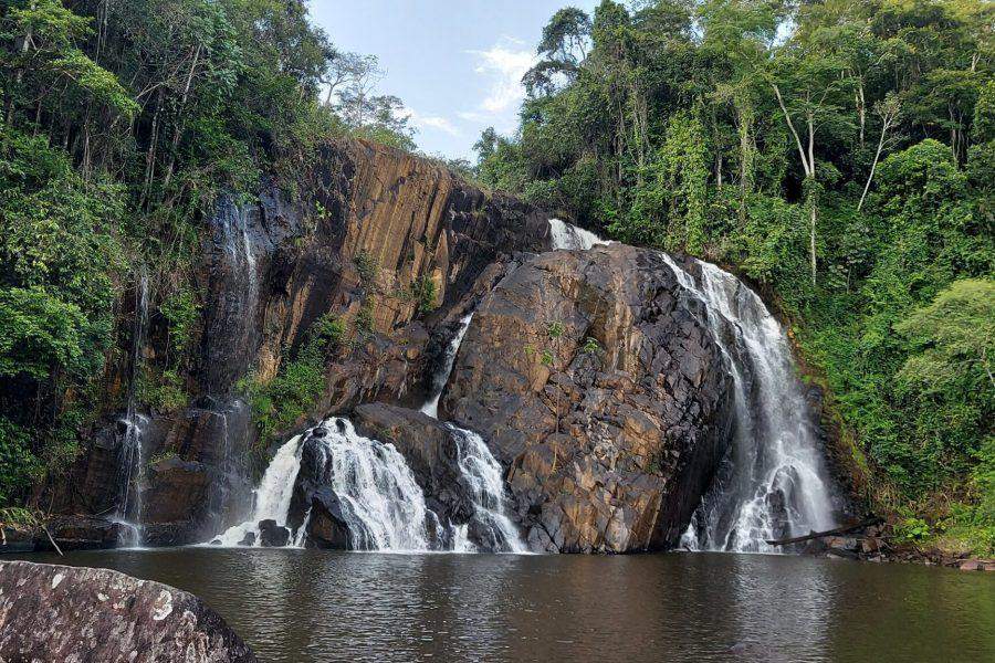 Cachoeira do Olindino, atracciones turísticas en el Parque nacional Boa Nova en Brasil