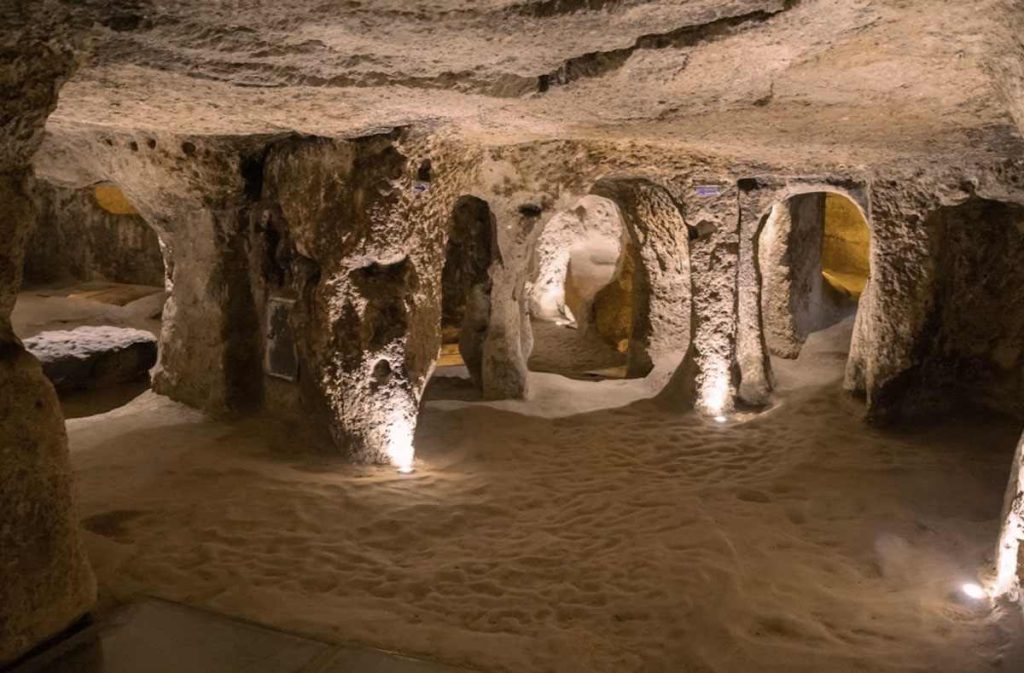 Ciudad subterránea de Derinkuyu (Derinkuyu Yeraltı Şehri), Turquía