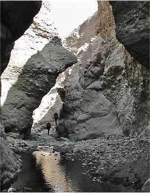 Garganta de Wadi Wurayah