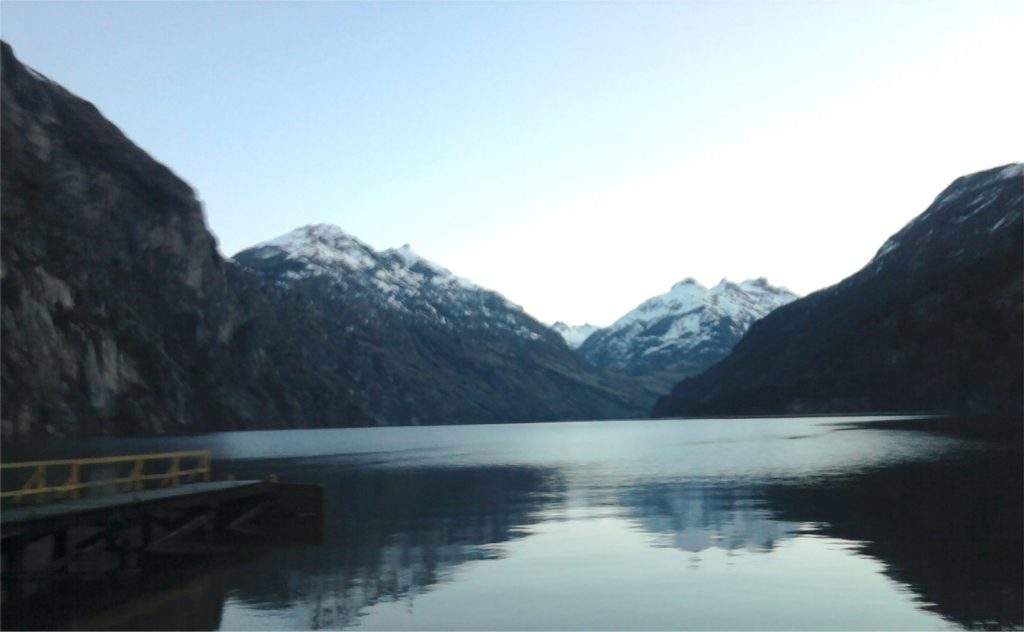 Lago La Paloma en Chile