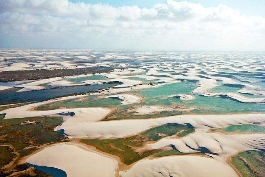 Dunas y lagunas del Parque Nacional de los Lençóis Maranhenses