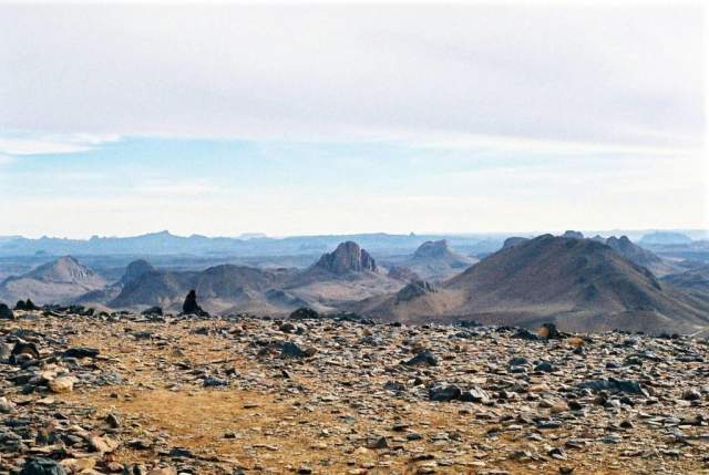Parque Nacional Ahaggar: meseta de Atakor y Assekrem