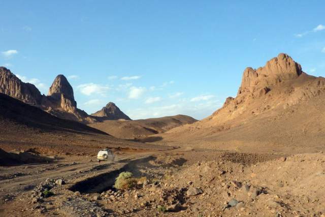 Desierto del Sáhara en el Parque Nacional Ahaggar
