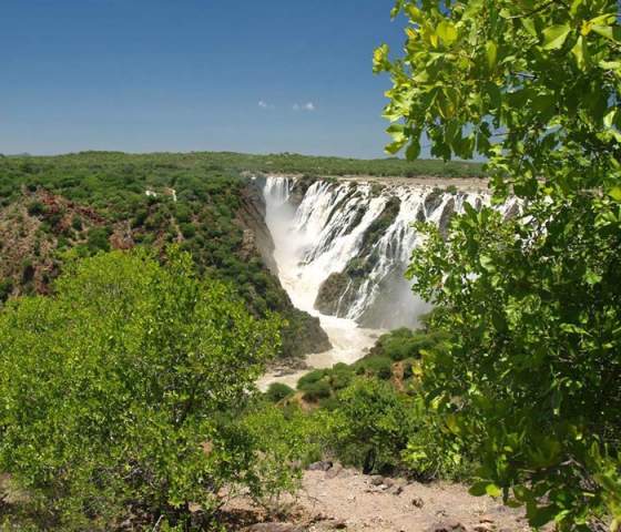 Cascadas del Parque Nacional Cameia