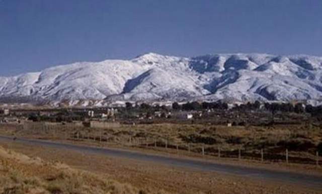 Montañas nevadas del Parque Nacional Djebel Aissa