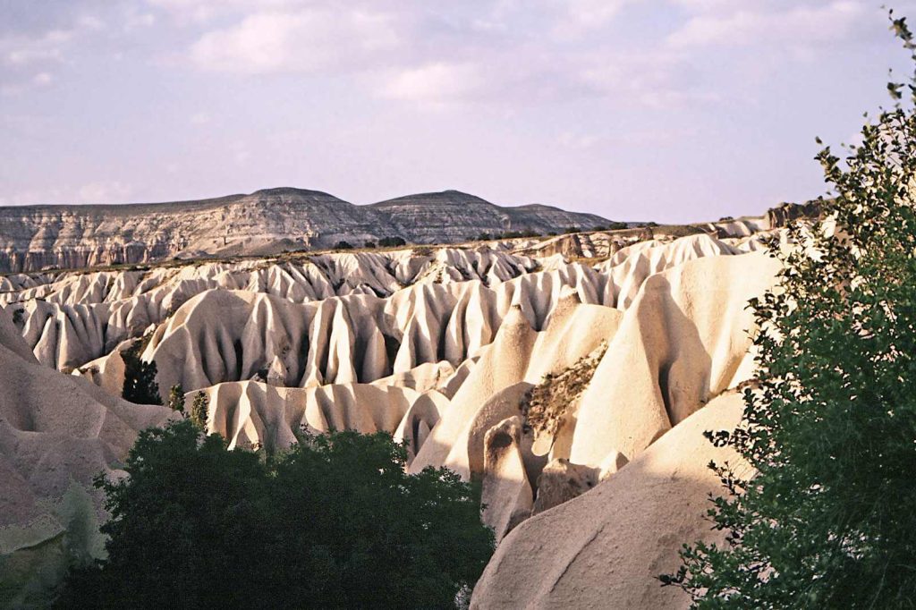 Geografía de la región del Parque Nacional de Göreme (Göreme Tarihî Milli Parkı)