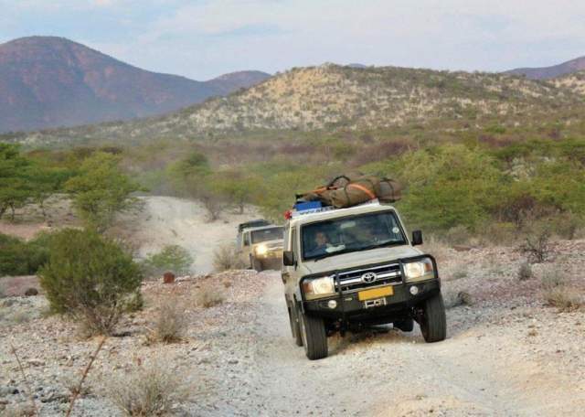 Parque Nacional Iona: ruta con 4x4