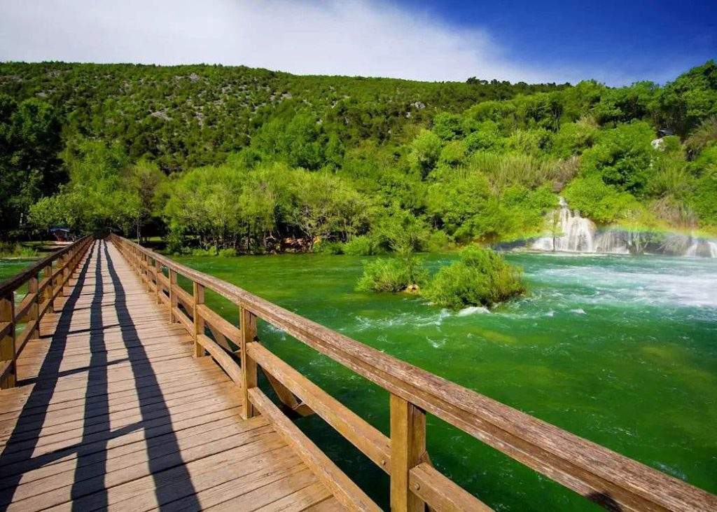 Cómo llegar al Parque Nacional Krka en Croacia