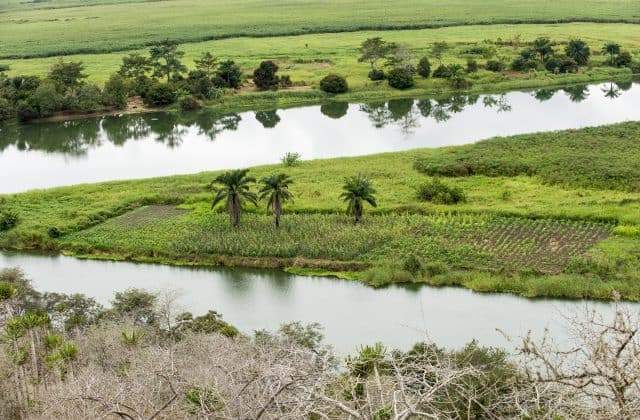 Parque Nacional Quiçama: río