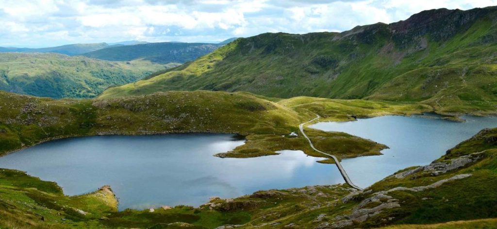 Parque Nacional Snowdonia en Gales, Inglaterra