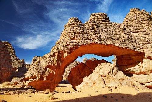 Parque Nacional Tassili n'Ajjer roca puente