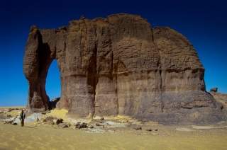 Parque Nacional Tassili n'Ajjer roca elefante