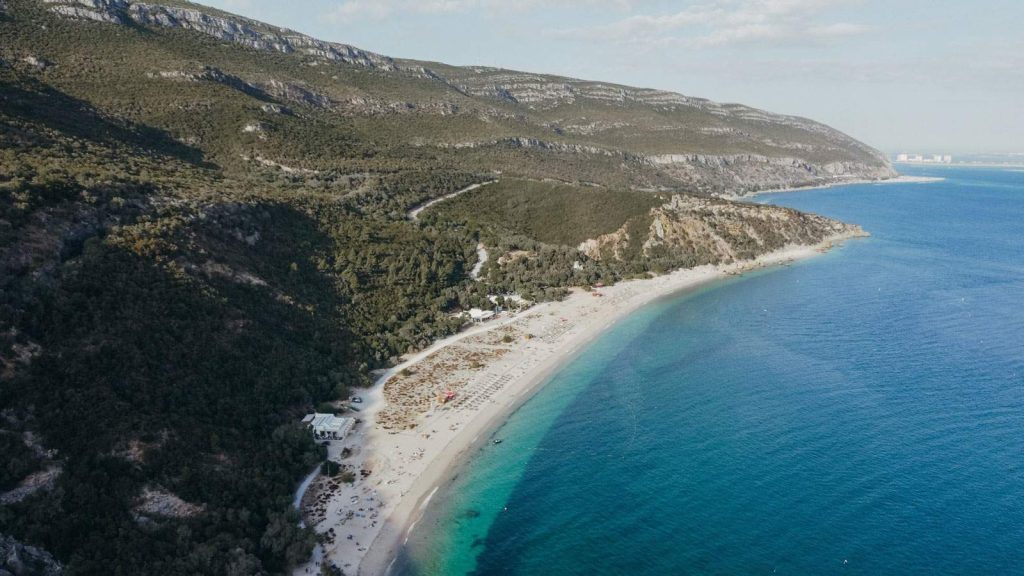 Parque Natural de Arrábida en Portugal