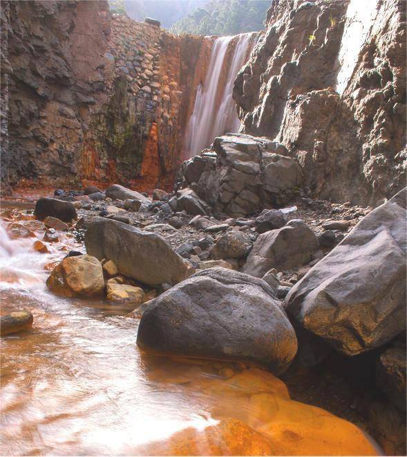 Río Almendro Amargo en La Palma, Canarias