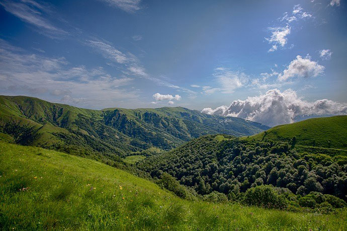 Valle del río Algeti, Georgia