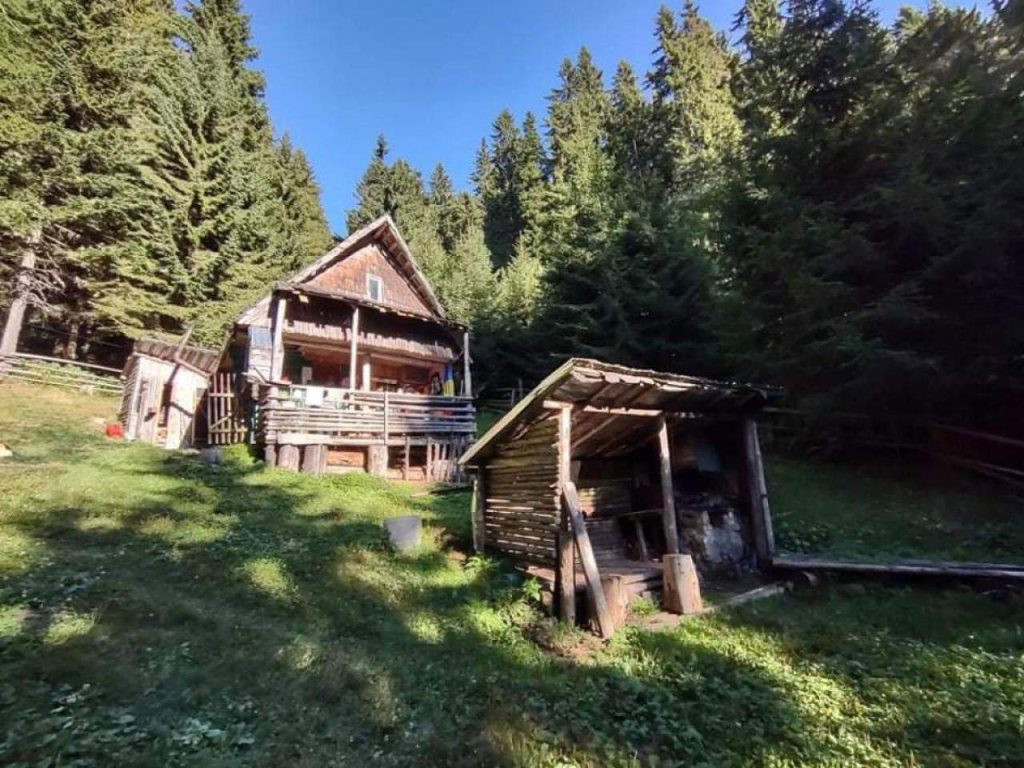 Armăsaru Shelter in Cozia National Park, Romania