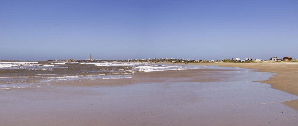 Strand von Calaveras in Cabo Polonio, Uruguay