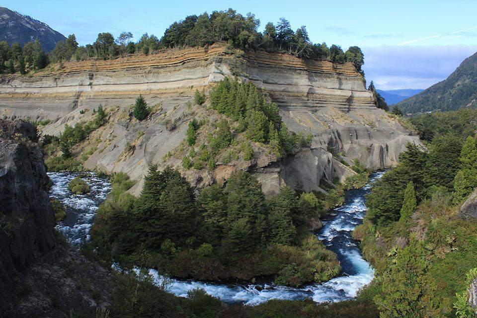 Truful Truful Canyon in Conguillío, Chile