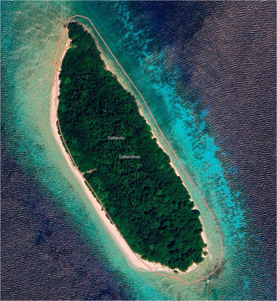 Gallandhoo: Strict Nature Reserve in the Maldives, Ihavandhippolhu Atoll