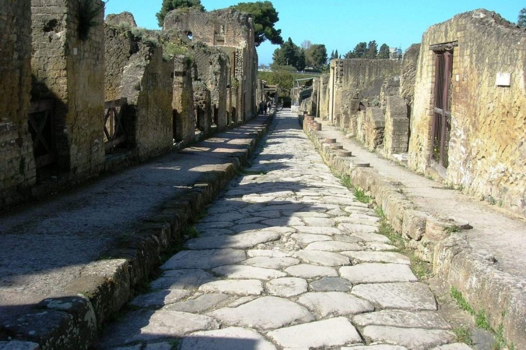 Ruines d'Herculanum, Italie
