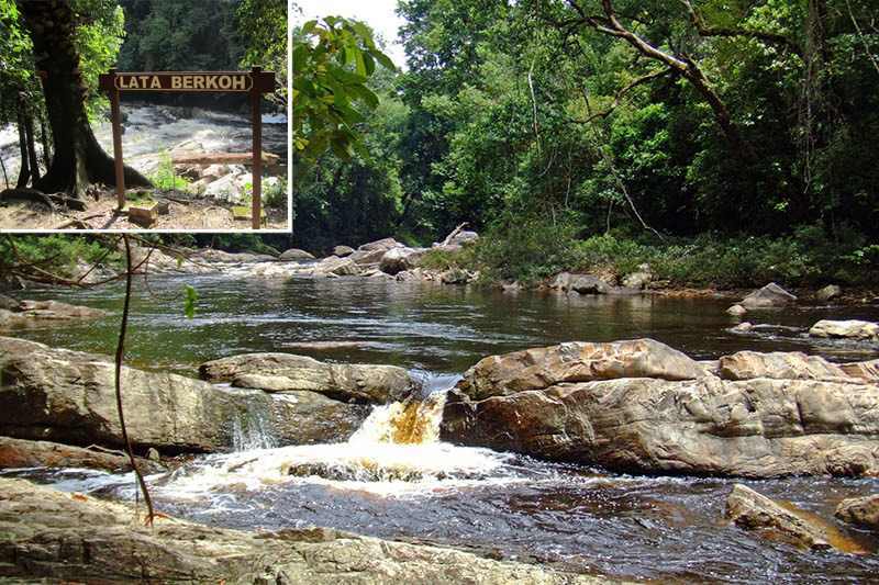 Wasserfälle bei Lata Berkoh, Taman Negara, Malaysia