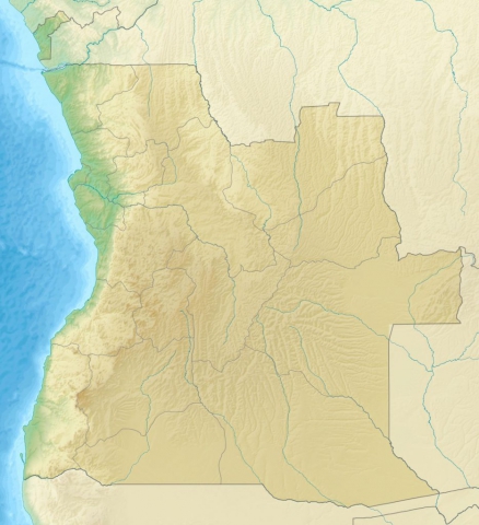 Map of Longa-Mavinga National Park