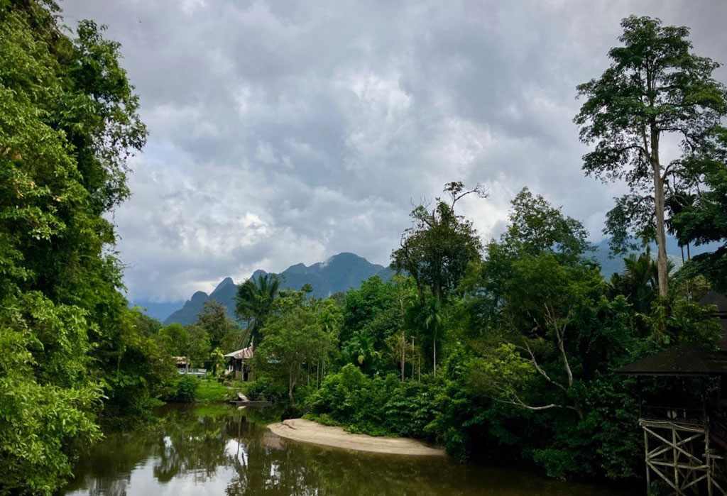 Melinau-Fluss, Malaysia