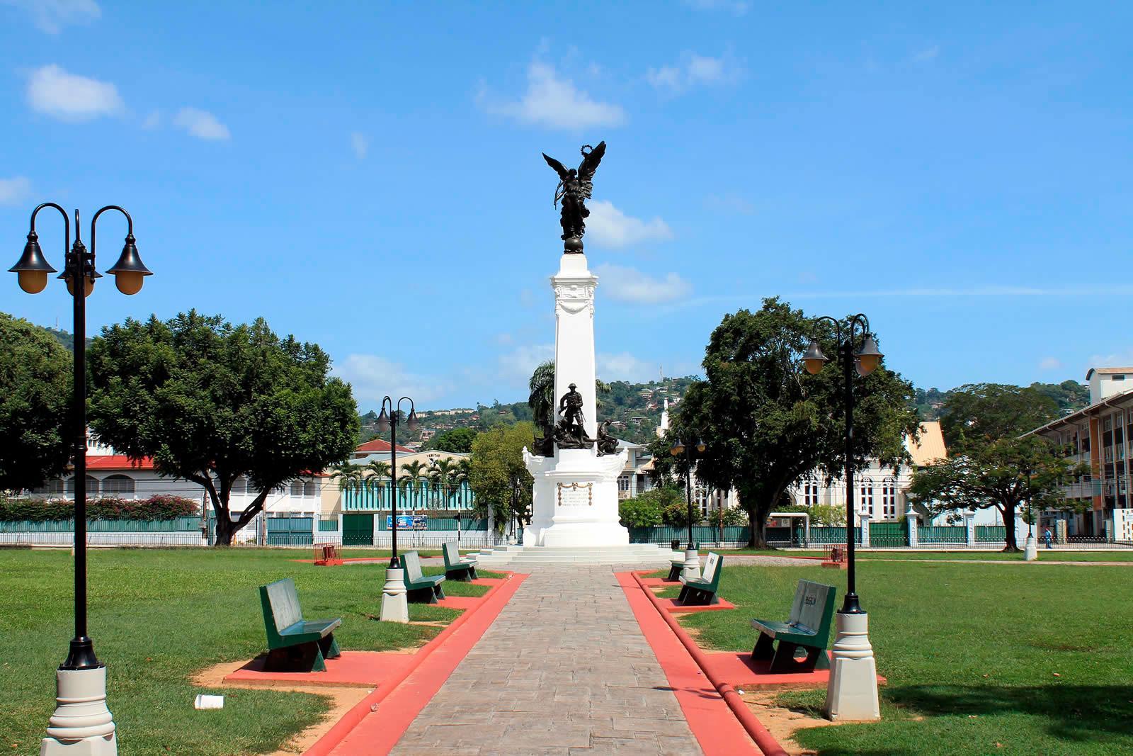 Memorial Park in Port of Spain