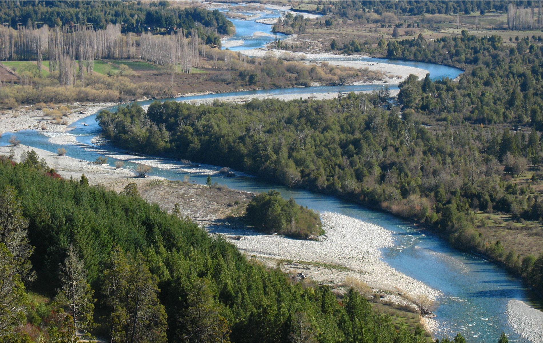 Nationaal Park Lago Puelo in de Provincie Chubut, Argentinië