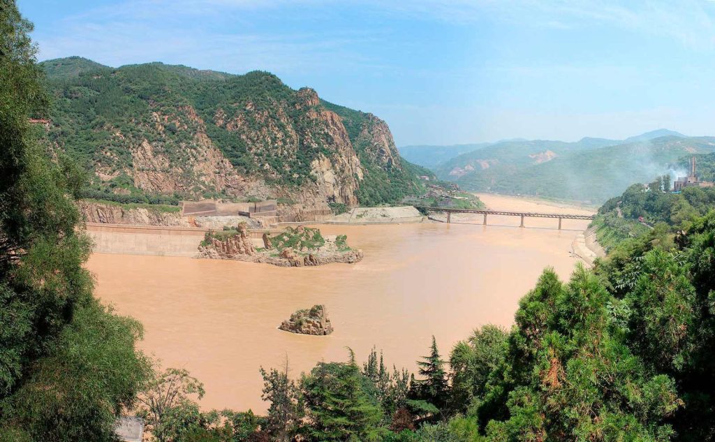 Fleuve Jaune, Sanjiangyuan, Chine